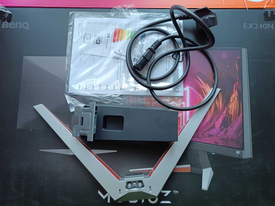 Монітор BenQ EX240N Dark Grey 23.8" 16:9 VA ігровий 165Гц FreeSync HDR