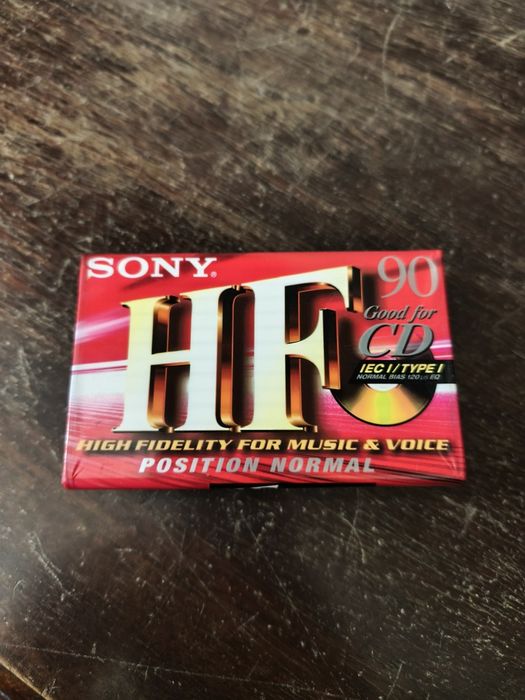 Cassete Sony HF 90 (nova)