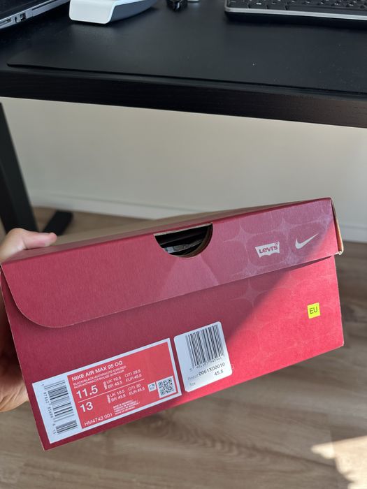 Nike Air Max 95 OG x Levi’s (Black/Anthracite)