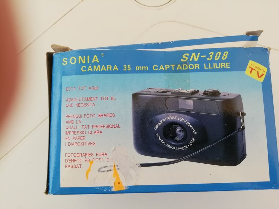 Máquina fotográfica vintage