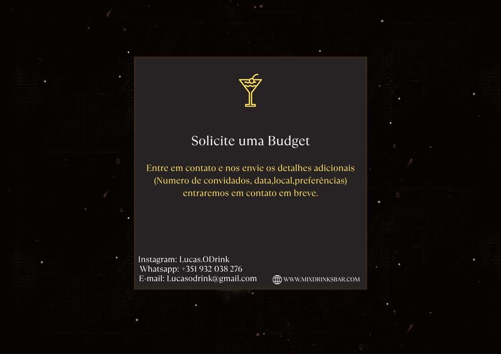 Bar para eventos.