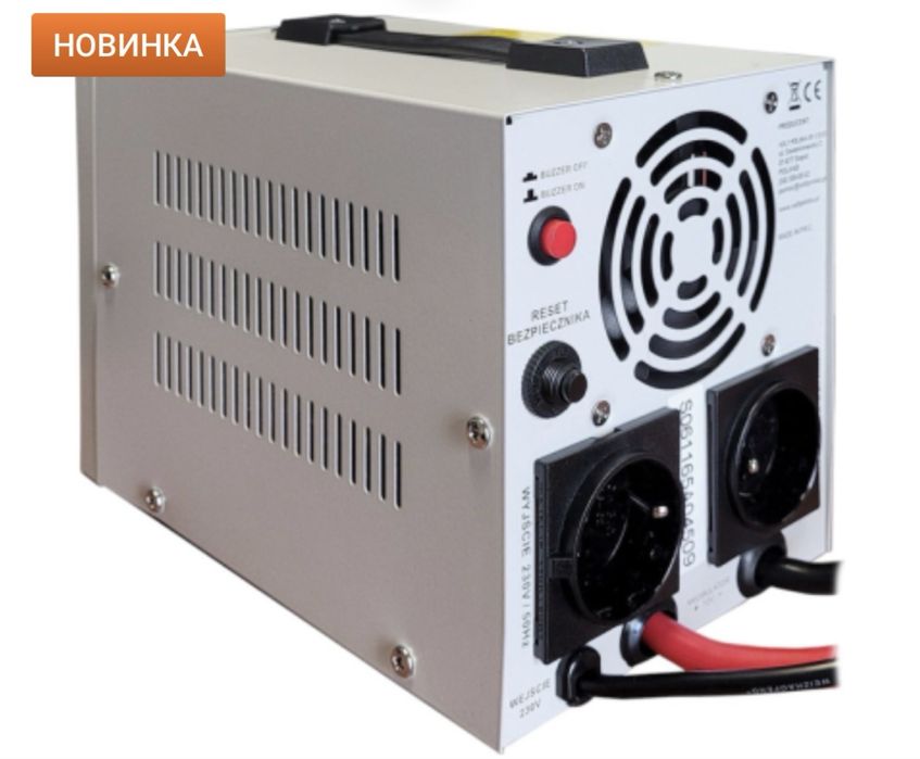 Перетворювач (інвертор) напруги VOLT Polska SINUS PRO 850E PLUS (500W)