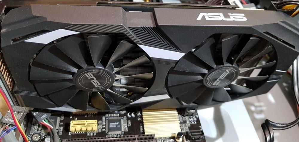 Топовая Asus Dual RX 580-8 Gb Gaming OC Магазин CompiC