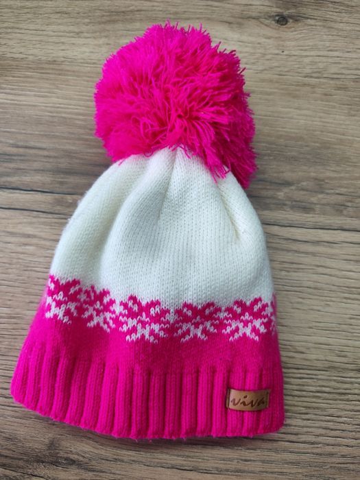 Czapka zimowa dla dziewczynki 110-116 r