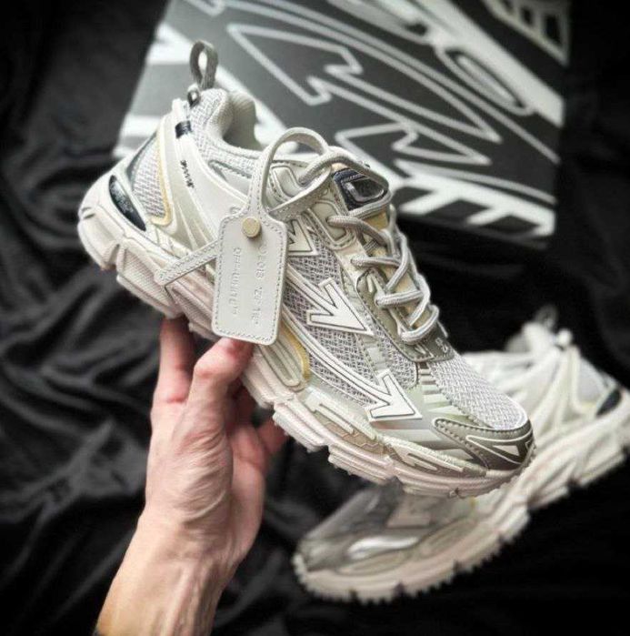 -25% ЗНИЖКА  Кросівки Off White Be Right Back × Raf simons білі