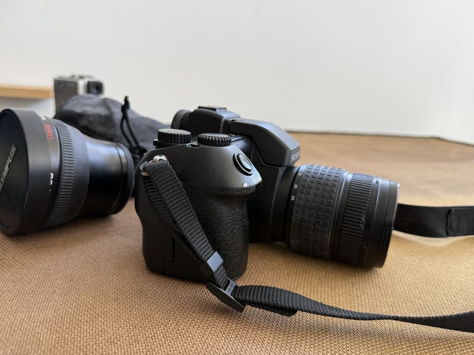 Olympus E-10 + lentes