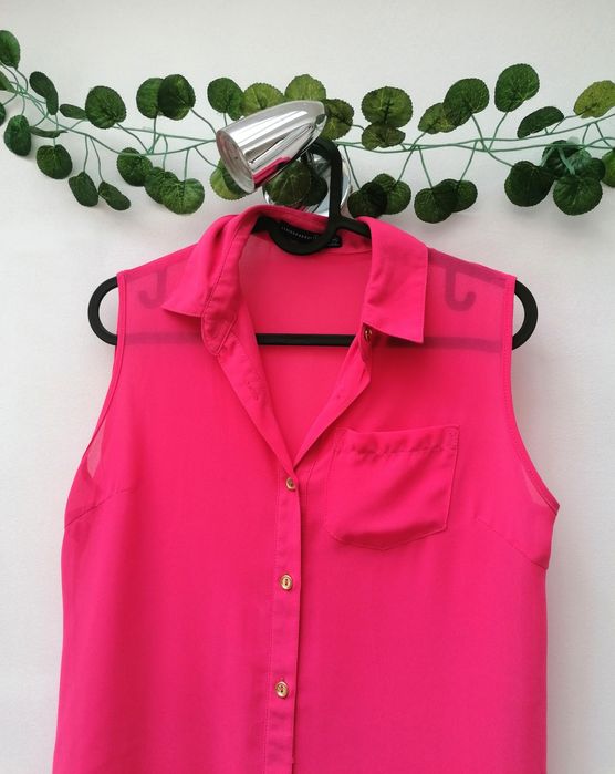 Blusa Rosa Fúcsia de Cavas