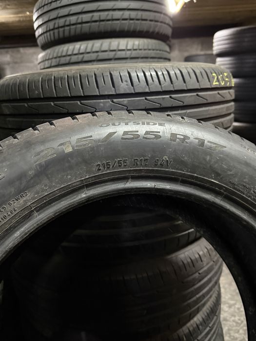 Резина літо 215 55 r17 Pirelli 2 шт колеса шини літні Gtyres