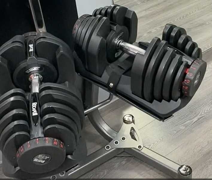 гантели регулируемые гантелі розбірні до 40 кг регульовані наборные