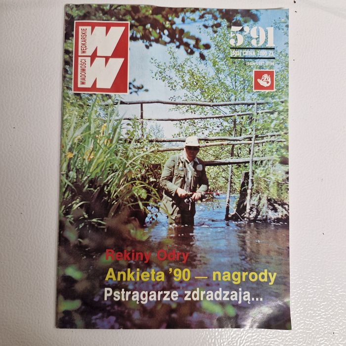 Wiadomości Wędkarskie 5/1991 | REKORDY POLSKI 1990 | Olsztyn 91