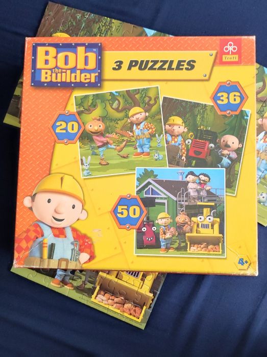 Bob budowniczy puzzle 3 wzory