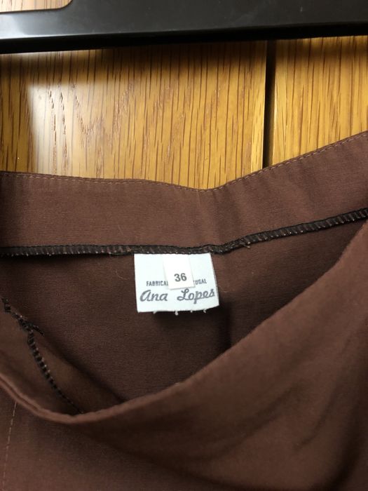 Saia castanha nova
