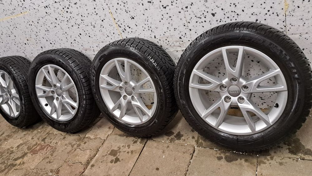 5x112 Audi Koła Zimowe 215/60/17 Pirelli 7,30mm 2019rok Audi Q3 Tiguan