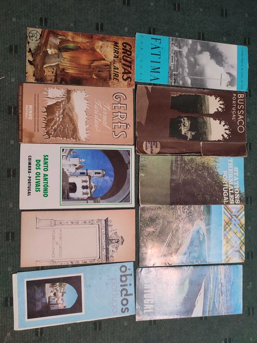 Lote 22 Publicações Turisticas antigas Portuguesas