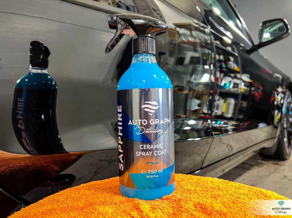 Auto Graph Sapphire 750 ml hydrofobowy efekt połysku quick detalier