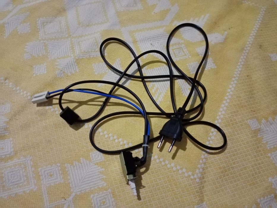 Кабель H03vvh2-f 2x0.75mm2 кнопка 102A KDC-A11 4A/128A 250V. 20шт.