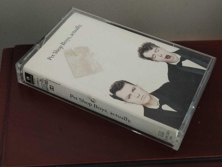 Pet Shop Boys "Actually" Audio Cassette