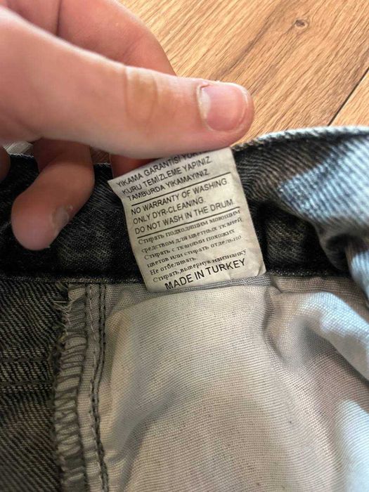 Чоловічі джинси IT’S BASIC / Baggy / L / сірі