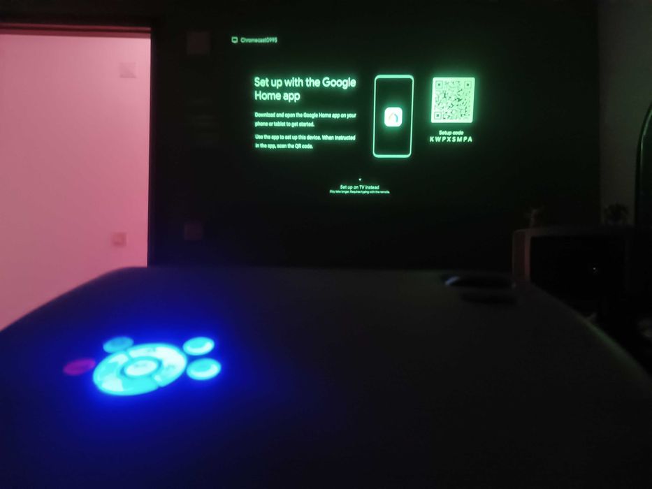 Wimius S4, 1080P Video Projector + Chromecast com Google TV