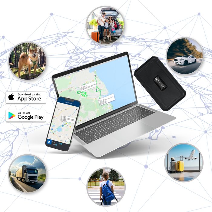 Lokalizator GPS 3 lata działania 4G  magnes sledzenie MK30B