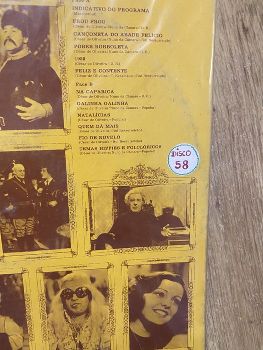 Vinil O espelho dos Acacios - Banda sonora - Nicolau Breyner - 1978