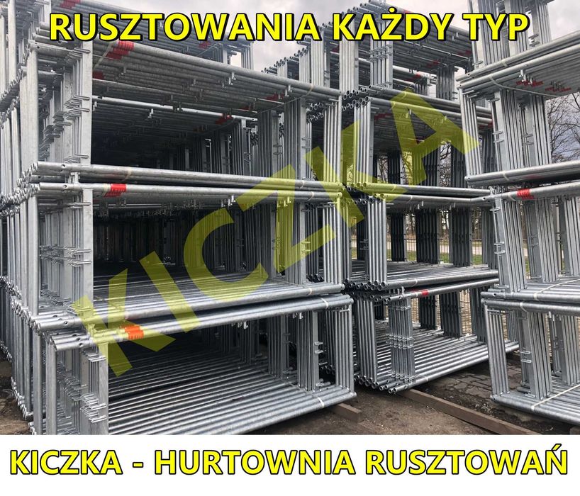 RUSZTOWANIA Nie UŻYWANE Typ PLETAK Pletacc Baumann Rusztowanie 135m2