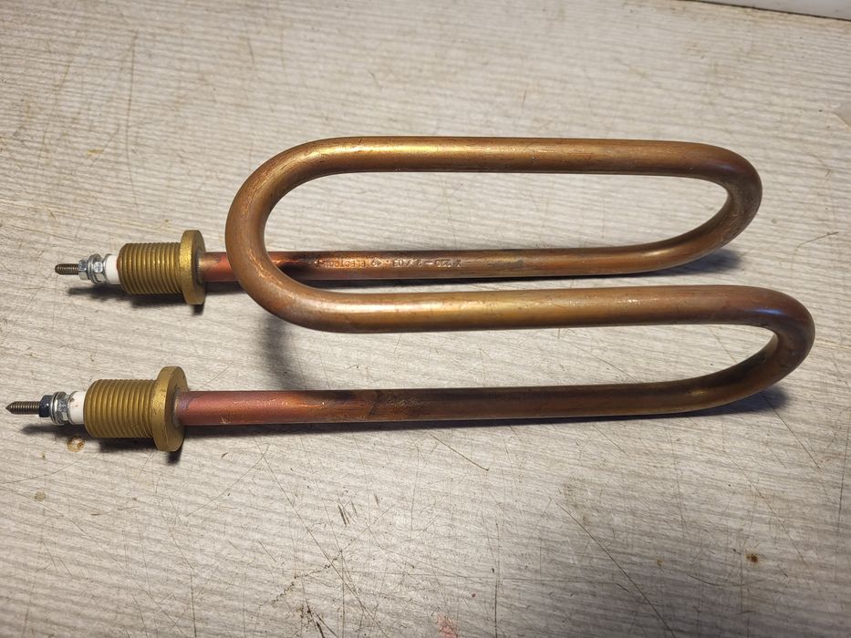 ТЕН для дістилятора. 2 квт, 220в, мідь, штуцер М18.
