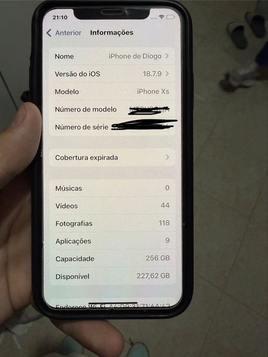 Iphone xs usado como novo