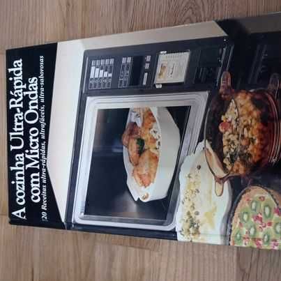 vendo livro A cozinha ultra-rápida com micro ondas