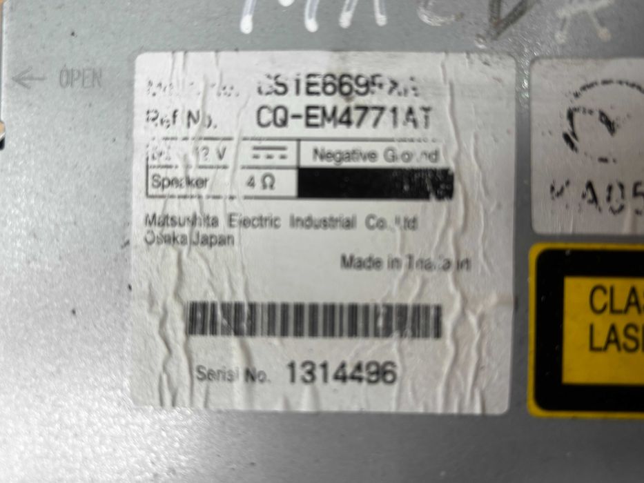 Radio samochodowe Mazda 6