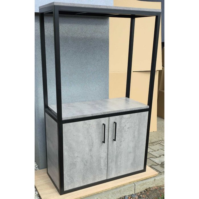 Stelaż NA WYMIAR pod akwarium Regał półki spawany mocny metalowy  loft