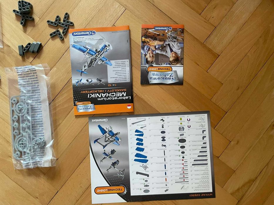 Laboratorium Mechaniki dla chłopca 8+ Zabawka Samoloty i Helikoptery