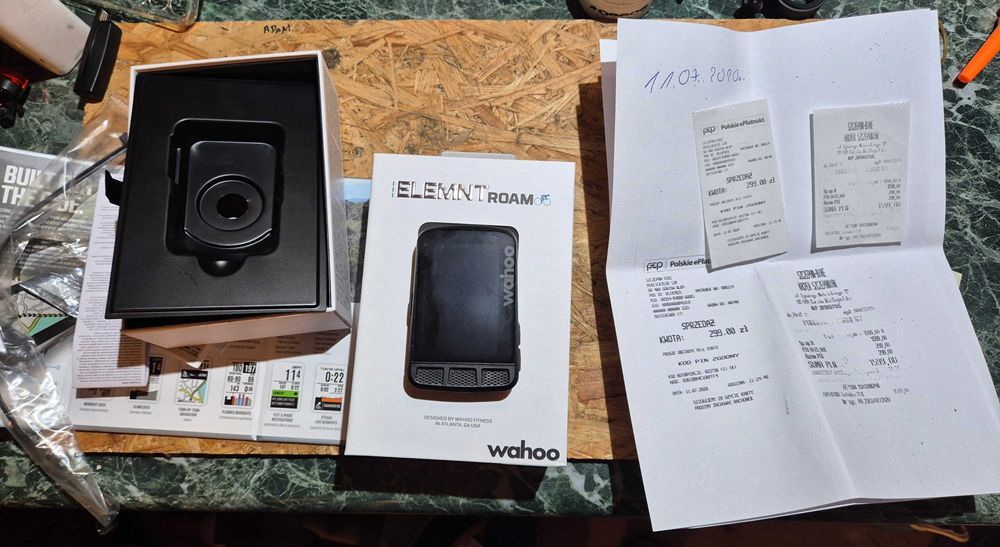 Wahoo Element Roam model WFCC4 Licznik rowerowy