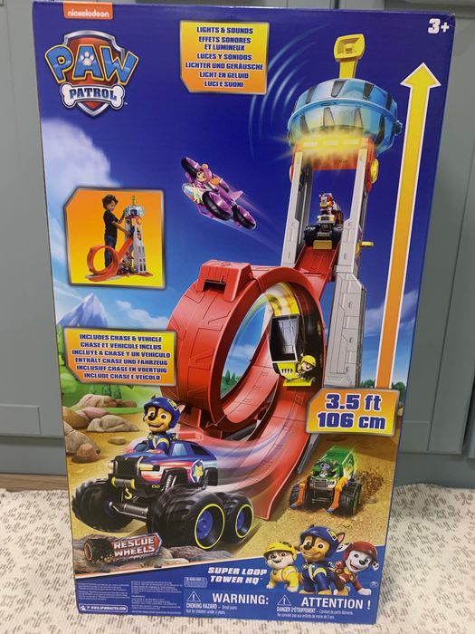 База вежа станція мегаколеса Щенячий патруль rescue wheels  paw patrol