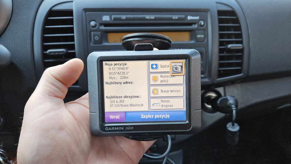 Nawigacja Garmin cały zestaw stan super Poznań