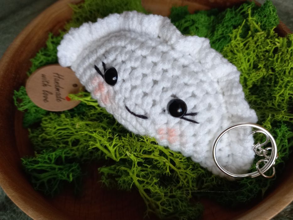 Breloczek pierożek rękodzieło handmade