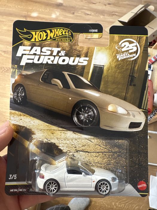 Honda del sol 1994 hot wheels premium fast furious