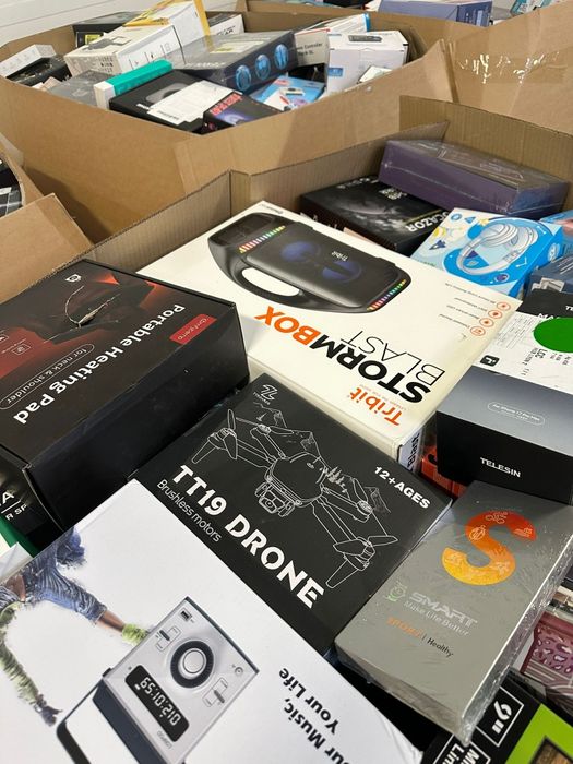 ОПТ Електроніка з Амазону Amazon BoX коробки з технікою Категорія А95%