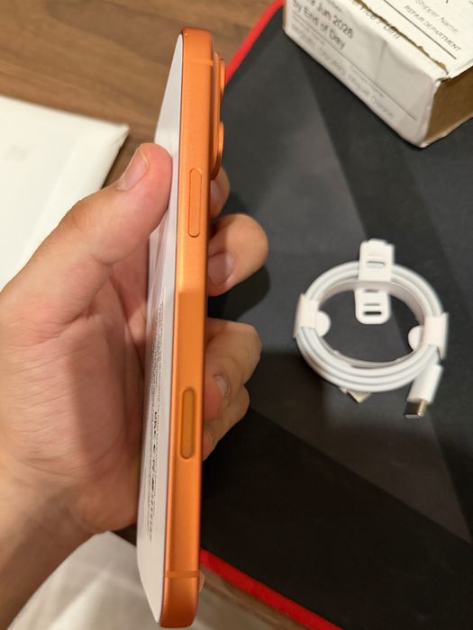 iPhone 17 pro max laranja 100%bateria