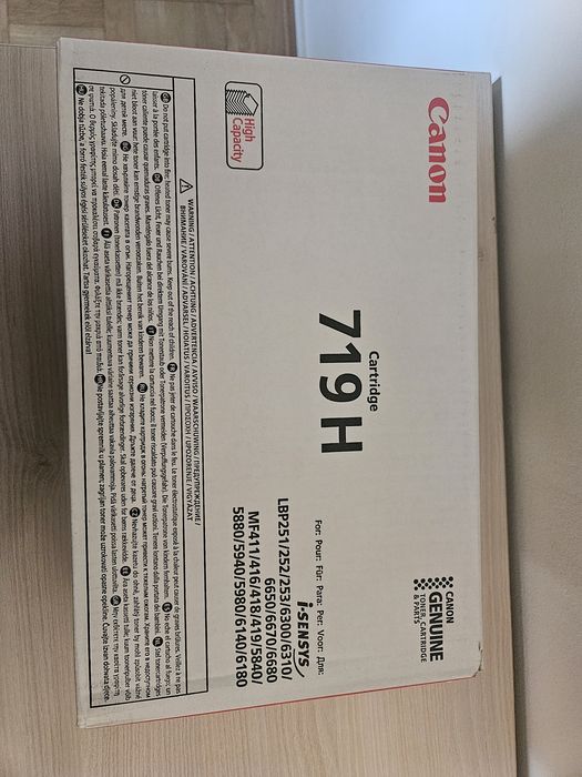 Toner CANON 719h oryginał czarny