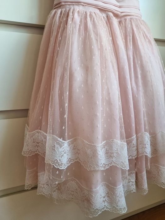 Vestido  amaya 10 anos e bandolete