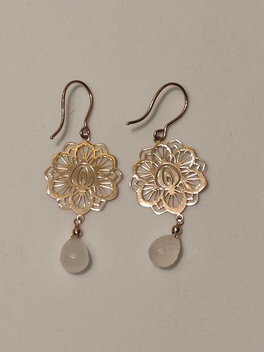 Brincos Flor em Ouro
