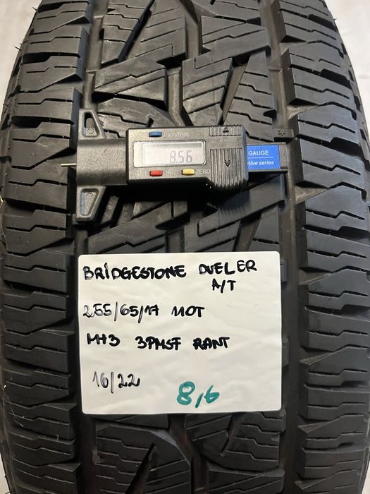 255/65/17 110T BRIDGESTONE DUELER A/T opona terenowa