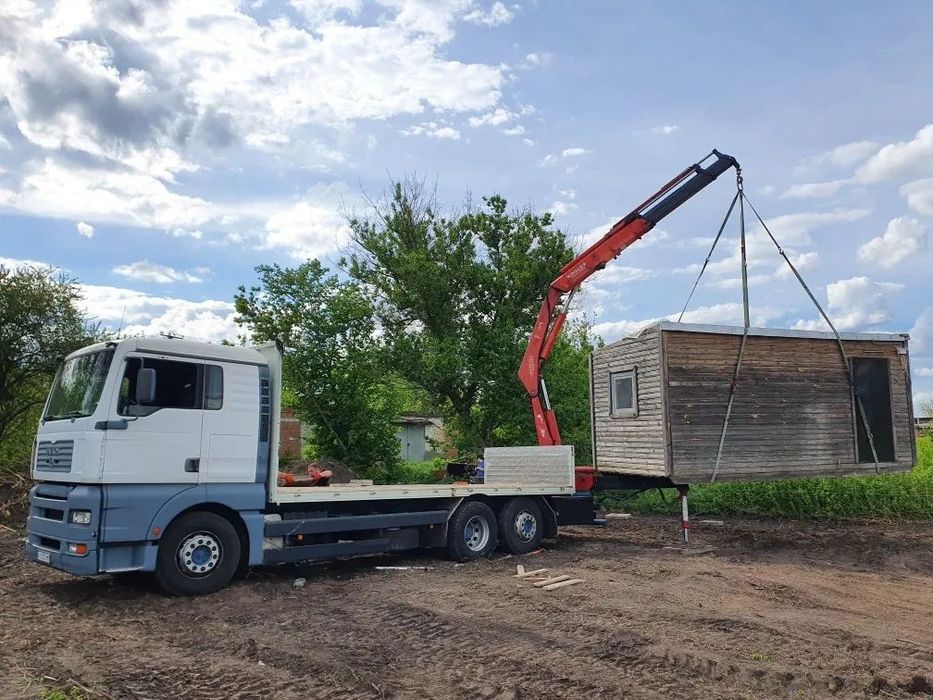 Послуги Маніпулятора. Вантажні перевезення.