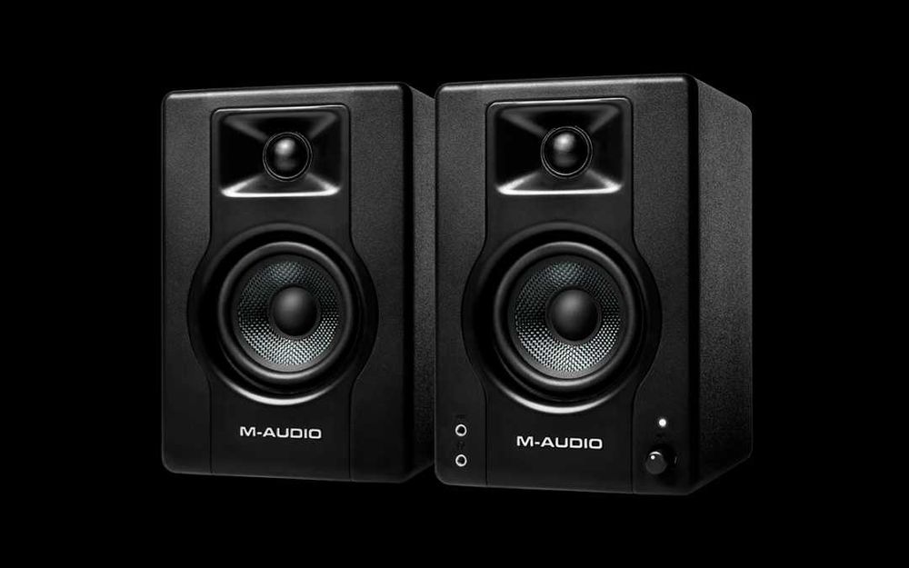 Pack M-AUDIO BX3 + M-Track SOLO - NOVO 3 anos Garantia