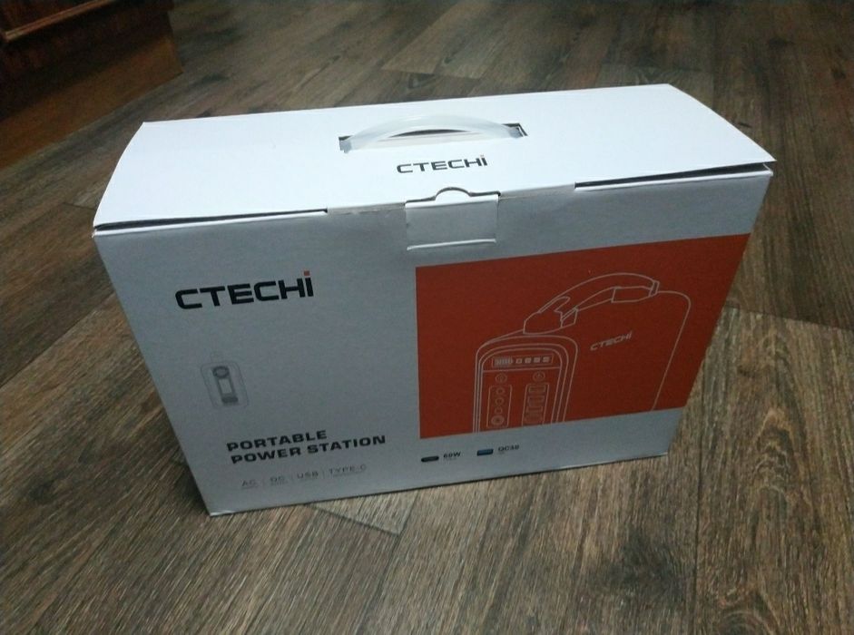 Портативная зарядная станция, PowerBank CTECHI