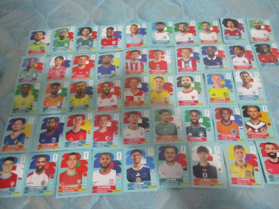 cromos mundial 2026-set top 50