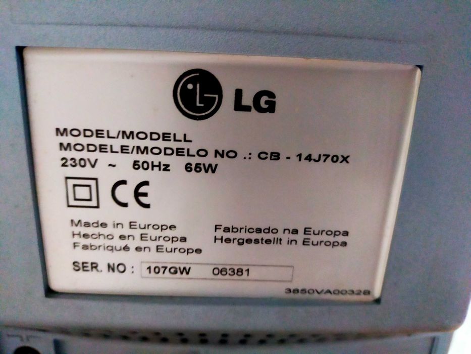 TV, small, good image, with remote control.64287642445313124