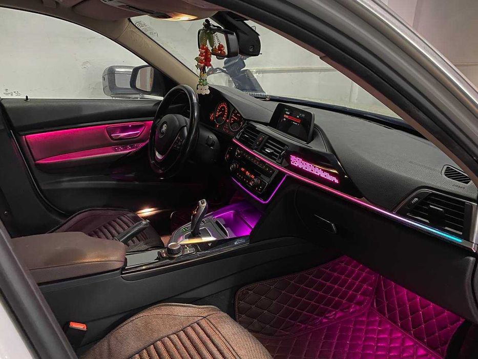 Динамическая модельная подсветка салона BMW F30 (13-19) 20 предметов