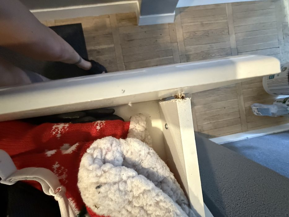 Szafka na buty z szufladami oraz lustrem